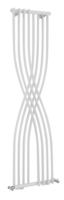 Nuie Xcite High Gloss White 1775mm x 450mm Designer Radiator - HLW94