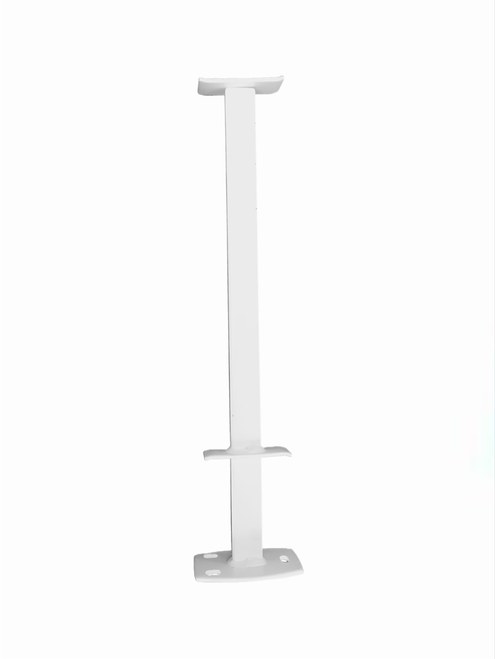 Kartell K-Rad White 600mm Type 22 Floor Mounted Radiator Bracket - FB600 Front View