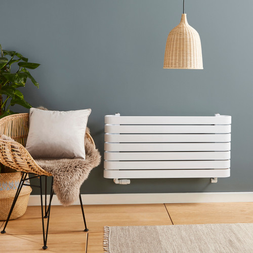 Kartell Denver White Single Panel Radiator Front View
