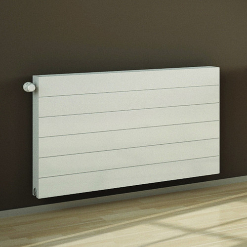Kartell K-Flat Premium Kompact White 400mm Type 11 Single Panel Radiator Front View