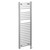 Girona Chrome Square Bar Digital Thermostatic Electric Heated Towel Rail Left Hand Side View