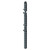 Halle Anthracite Vertical Double Column Digital Thermostatic Electric Heated Towel Rail Side on View