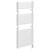 Halle White Vertical Double Column Digital Thermostatic Electric Heated Towel Rail Left Hand Side View