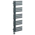 Helsinki Anthracite Straight Digital Thermostatic Electric Heated Towel Rail Left Hand Side View