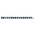 Hannover Horizontal Anthracite Digital Thermostatic Electric Double Panel Radiator Top Down View