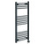 Malmo Anthracite Round Bar Digital Thermostatic Electric Heated Towel Rail Left Hand Side View