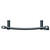 Malmo Anthracite Round Bar Digital Thermostatic Electric Heated Towel Rail Top Down View