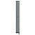 Sofia Anthracite Vertical Single Panel Electric Radiator Front View