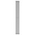 Sofia Vertical Chrome Single Panel Radiator Front View