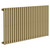 Sofia Horizontal Brushed Brass Single Panel Radiator Left Hand Side View