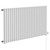 Sofia White Horizontal Digital Thermostatic Single Panel Electric Radiator Left Hand Side View