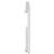 Sofia White Horizontal Digital Thermostatic Single Panel Electric Radiator Side on View
