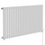 Sofia White Horizontal Single Panel Electric Radiator Left Hand Side View