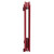 Hannover Horizontal Double Panel Radiator - Custom Colours - Side on View