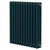 Copenhagen Horizontal 3 Column Radiator - Custom Colours - Left Hand View