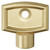 Alves Brushed Brass Bleed Key Front View