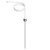 Alves Chrome 150 Watt Electric Heating Element Front View