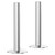 Alves Chrome 130mm Radiator Pipe Sleeve Kit Left Hand Side View