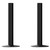 Alves Matt Black 130mm Radiator Pipe Sleeve Kit Front View
