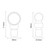 Alves Anthracite Angled Thermostatic Radiator Valves Top Down Product Measurements