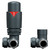 Alves Anthracite Corner Thermostatic Radiator Valves Front View