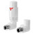 Alves White Corner Thermostatic Radiator Valves Right Hand Side View