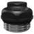 Alves Matt Black Blanking Plug and Bleed Valve Side on View