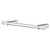 Hannover Chrome 350mm Radiator Towel Rail Right Hand Side View
