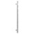 Alcudia Chrome 1150mm x 500mm Electric Heated Towel Rail Side on View