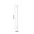 Alcudia Matt Black 1150mm x 500mm Heated Towel Rail Side on Product Measurements