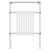 Wexford White and Chrome 950mm x 660mm Double Column Towel Radiator Front View