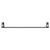 Athens Anthracite Flat Panel Electric Heated Towel Rail Top Down View