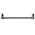 Cannes Anthracite Round Bar Heated Ladder Rail Top Down View