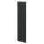 Copenhagen Vertical Anthracite Double Column Radiator Right Hand Side View