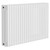 Copenhagen Horizontal White Quadruple Column Radiator Left Hand Side View