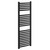 Cologne Matt Black Curved Heated Towel Rail Left Hand Side View