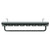 Davos Anthracite Single Panel Radiator with Twin Towel Rails Top Down View