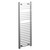 Girona Chrome Square Bar Electric Heated Towel Rail Left Hand Side View