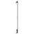 Hannover Vertical Anthracite Single Panel Radiator Side on View