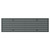 Hannover Latitude Anthracite Single Panel Radiator Front View