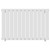 Hannover Horizontal White Single Panel Radiator Front View