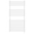 Halle White Vertical Double Column Electric Heated Towel Rail Front View