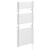 Halle White Vertical Double Column Electric Heated Towel Rail Left Hand Side View