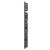Vienna Anthracite Curved Electric Heated Towel Rail Side on View