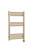 Nuie Brushed Brass Round Bar Electric Heated Towel Rail