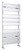 Nuie Piazza Chrome Flat Bar Heated Towel Rail