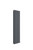 Nuie Sloane Anthracite Vertical Double Panel Radiator