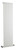 Nuie Sloane Satin White Vertical Single Panel Radiator