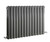 Nuie Salvia Anthracite Horizontal Double Column Radiator