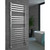 Kartell Mode Chrome Heated Towel Rail Front View
